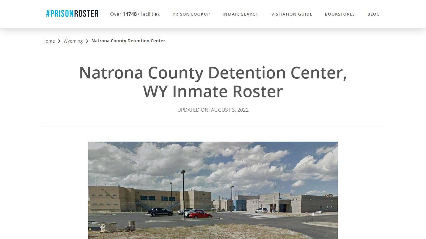 Natrona County Detention Center, WY Inmate Roster